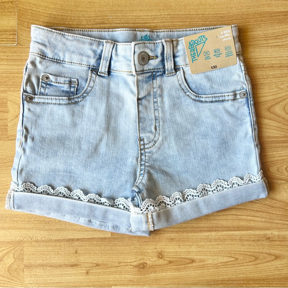 Thereabouts little girl denim shorts